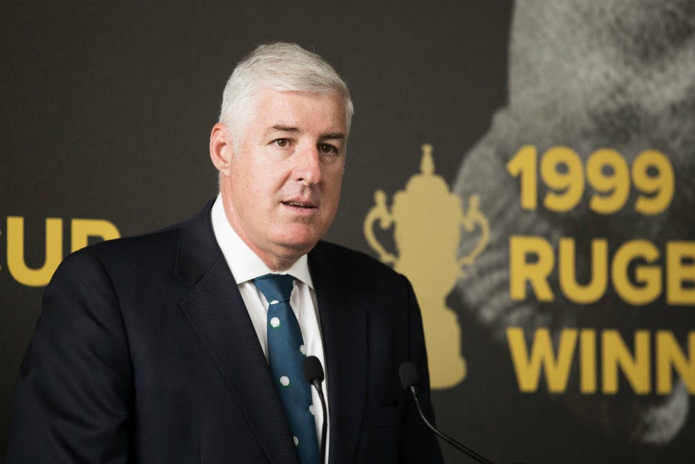 Rugby AU chairman Cameron Clyne has responded to the Senate report. Photo: Getty Images