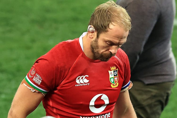 Alun Wyn Jones was emotional about the Lions tour continuing for future editions on his retirement. Photo: Getty Images
