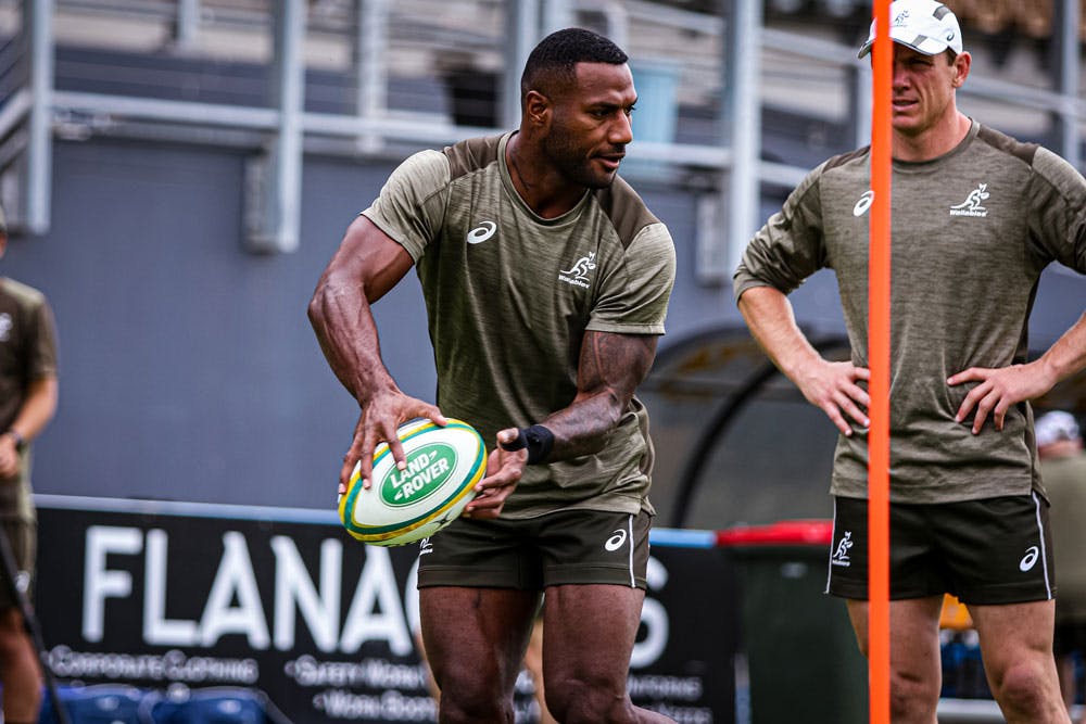 Suliasi Vunivalu will return to rugby union in his opening match for the Reds: Photo: RugbyAU Media