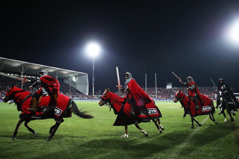 The Crusaders' name is a reference to the medieval Crusades, in which Christians and Muslims fought religious wars. Photo: Getty Images