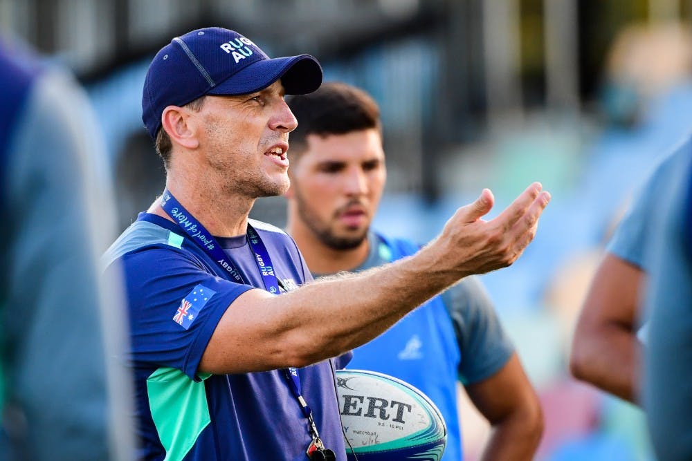 Australian U20 coach Jason Gilmore has praised the junior pathway overhaul that is starting to bear fruit with success at the international level. Photo: RUGBY.com.au/Stuart Walmsley