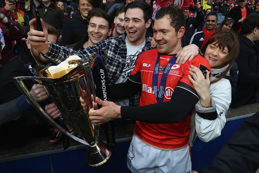 Alex Goode was instrumental in Saracens big win over Clermont in the European Champions Cup. Photo: Getty Imagesa