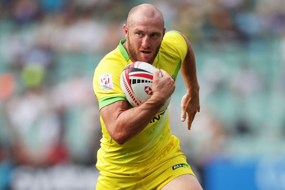 James Stannard in action for the Aussie Sevens. Photo: Getty Images