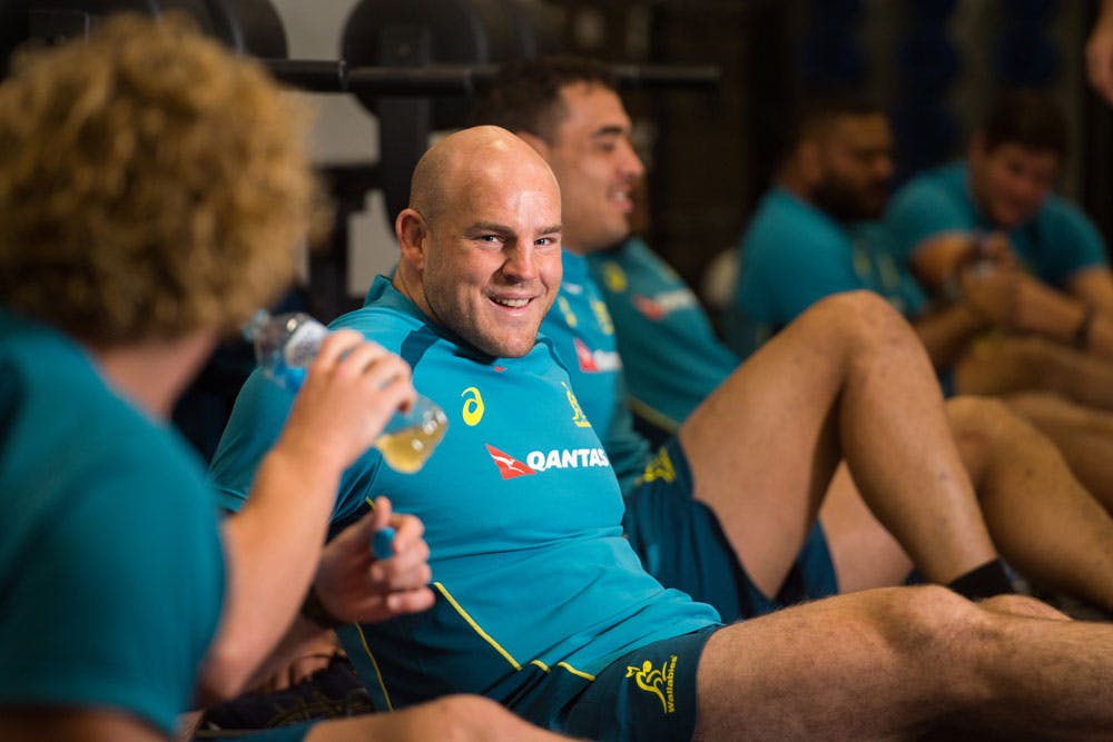 Stephen Moore is 'open-minded' about the structure of the team. Photo: RUGBY.com.au/Stuart Walmsley
