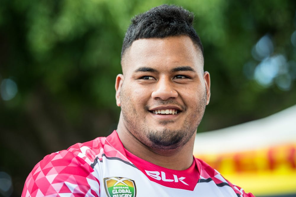 Taniela Tupou has been ruled out of the Reds' Round 1 Super Rugby clash after a head butt at the Brisbane Tens. Photo: RUGBY.com.au/Stuart Walmsley