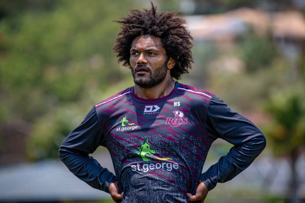 Henry Speight is already making an impact at the Reds, leading by example in a young squad. Photo: QRU Media/Brendan Hertel
