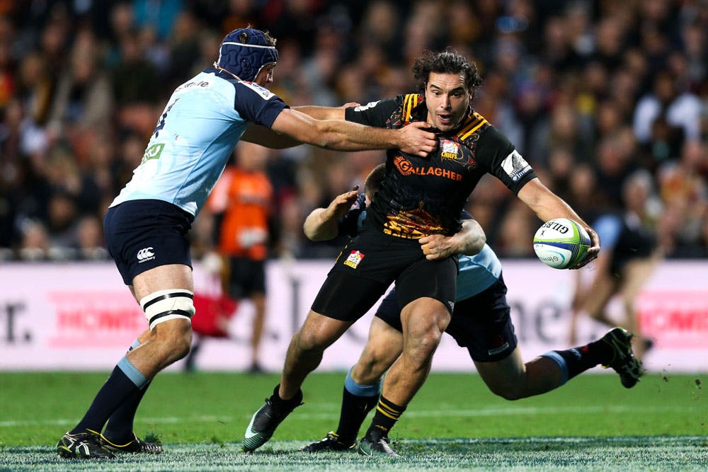 Former Chiefs winger James Lowe is set to make his Six Nations debut for Ireland. Photo: Getty Images