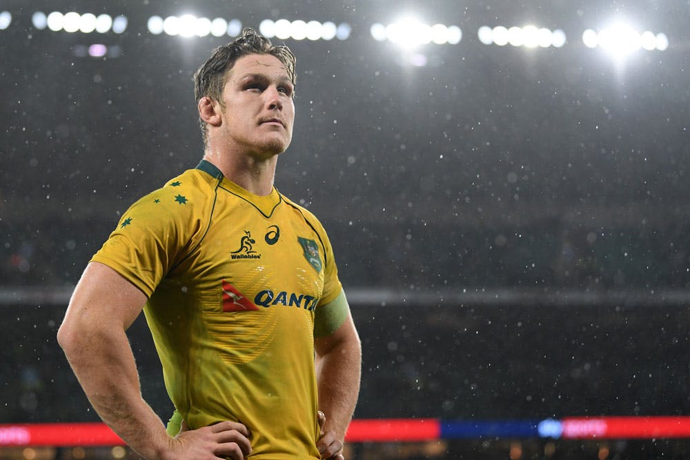 Matt To'omua has backed Michael Hooper to retain the Wallabies captaincy. Photo: Getty Images