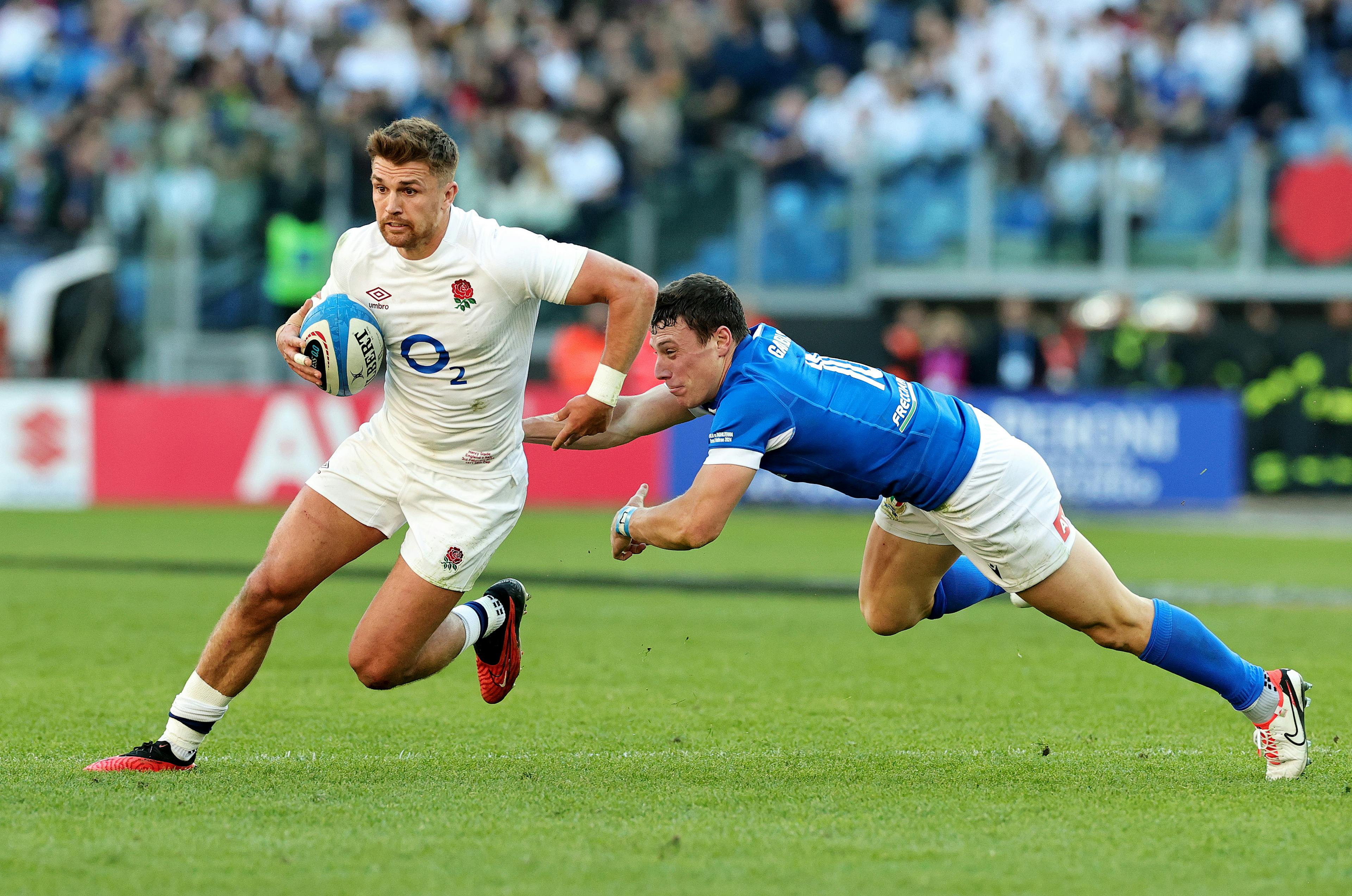England hung on to defeat Italy. Photo: Getty Images