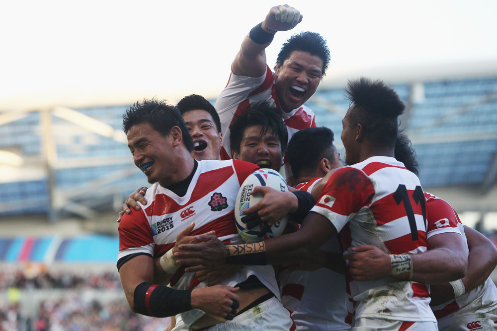 Japan famously downed the Springboks in 2015. Photo: Getty Images