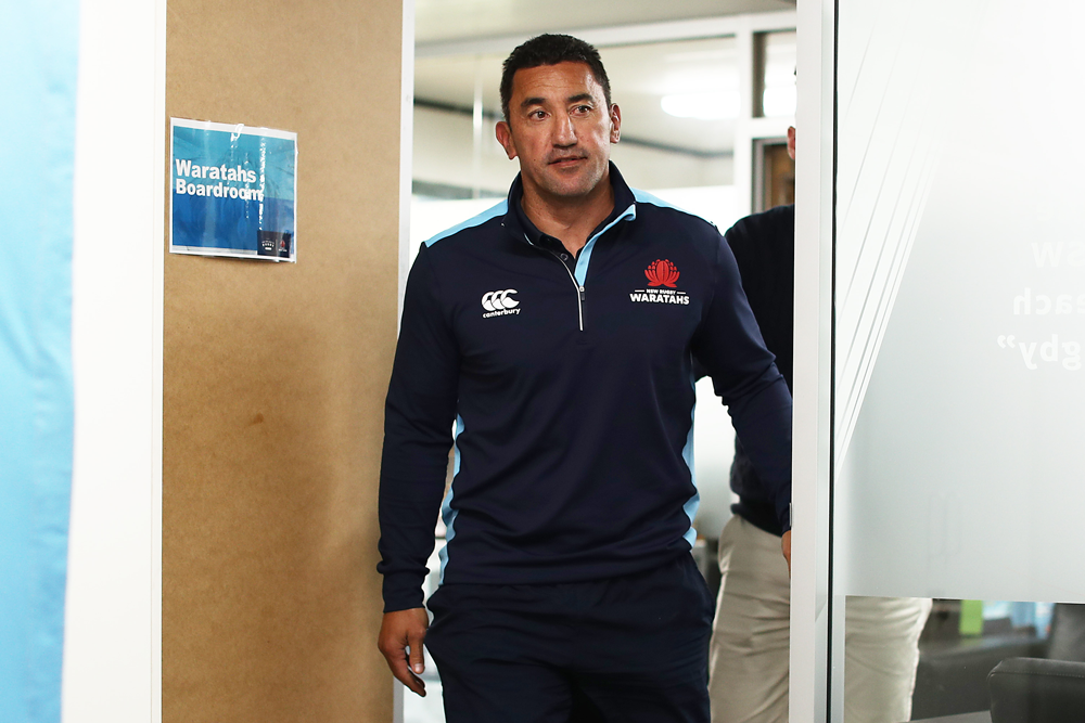 Daryl Gibson has stepped down as Waratahs coach. Photo: Getty Images