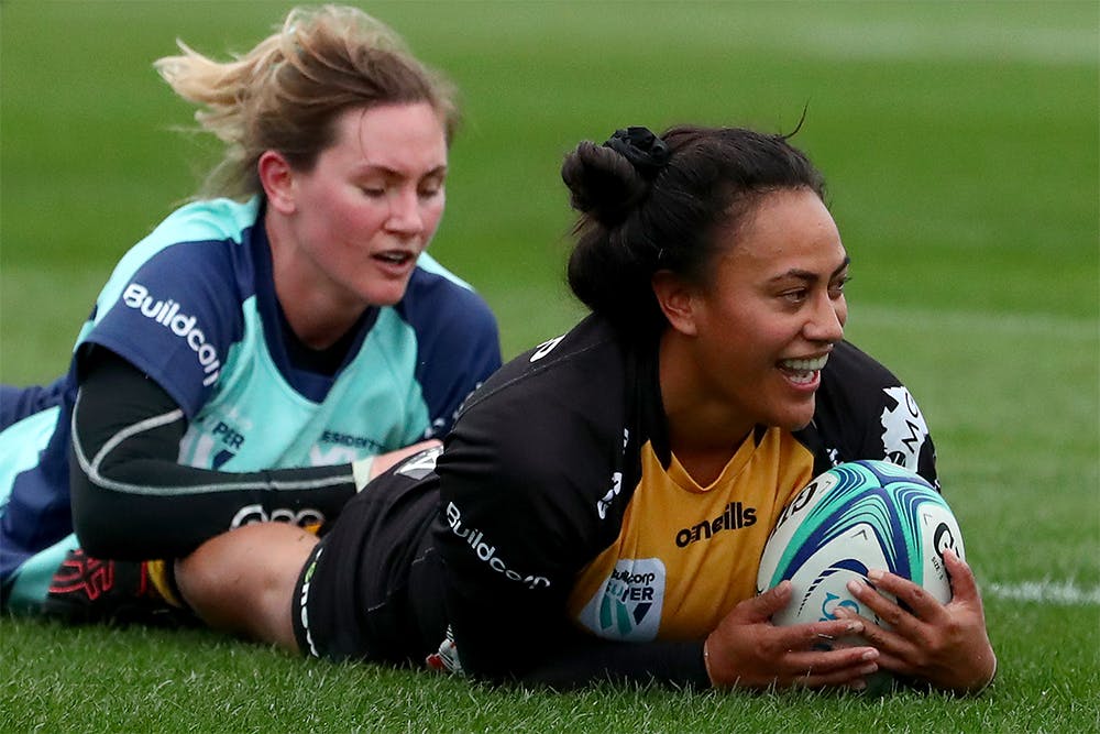 Moana Paul crosses over for the Force. Photo: Getty Images