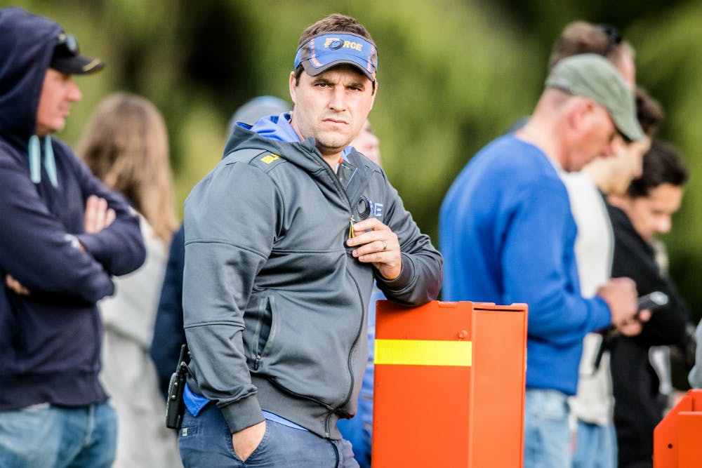 Dave Wessels has named three former Force assistants as his support staff in Melbourne. Photo: RUGBY.com.au/Stuart Walmsley