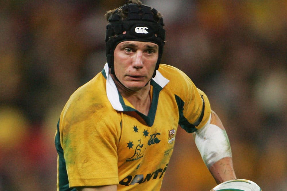Stephen Larkham in his playing days. Photo: Getty Images