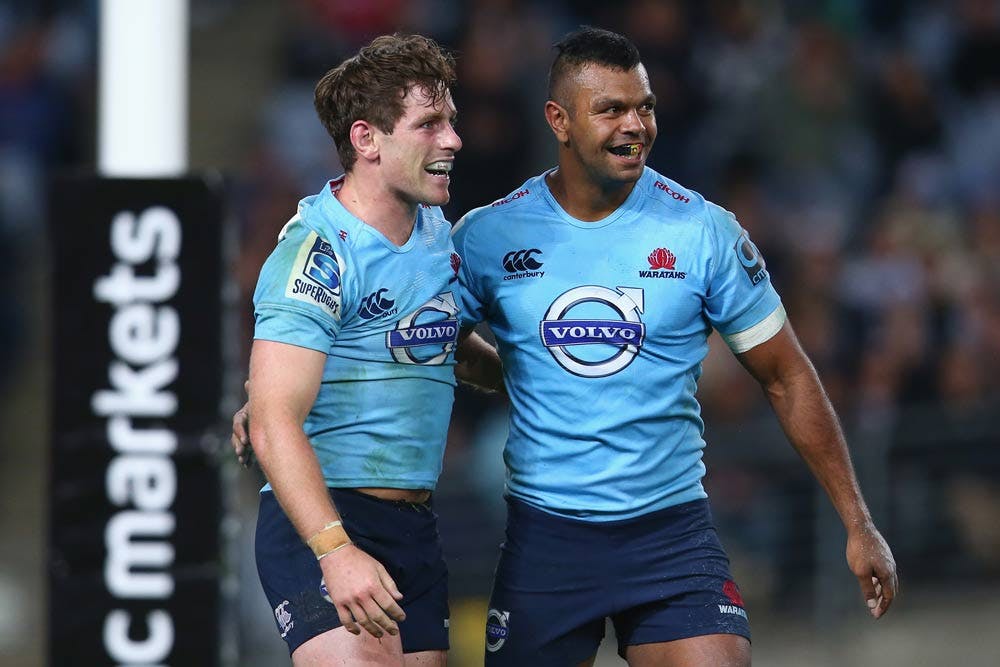 Bernard Foley and Kurtley Beale will be reunited for the Waratahs. Photo:Getty Images