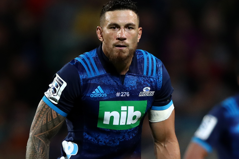Sonny Bill Williams will miss at least six weeks with injury. Photo: Getty Images