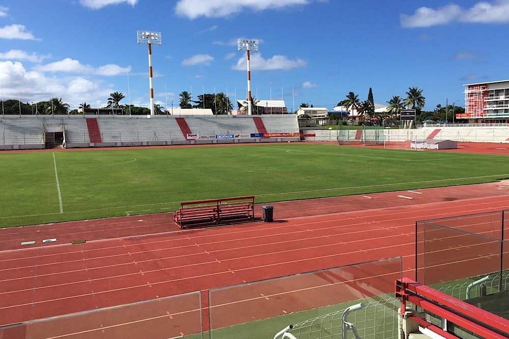 The training stadium the Wallabies will use in Noumea. Photo: Supplied