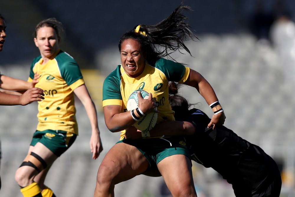 The Wallaroos fought hard at Eden Park. Photo: Getty Images