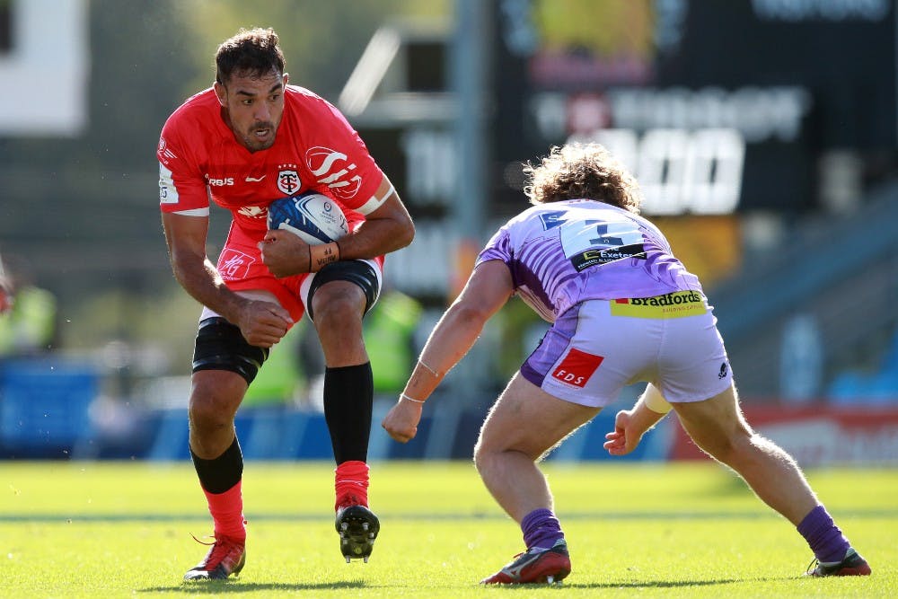 Rory Arnold fractured his arm in Toulouse's loss to Exeter. Photo: Getty Images