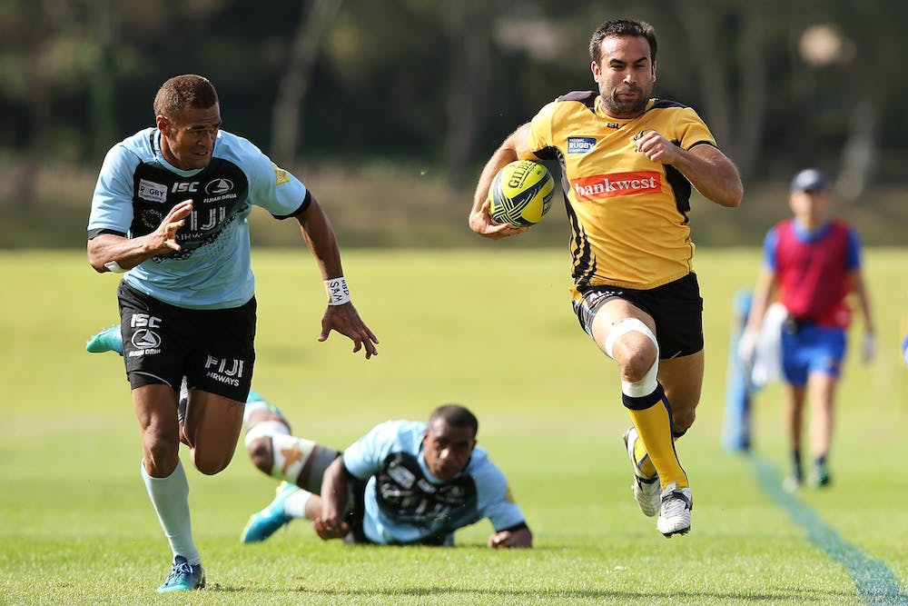 Rod Davies has spent two weeks training with the Australian men's sevens squad. Photo: Getty Images