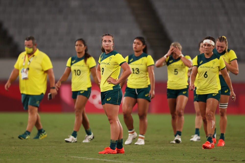 The Women's Sevens side have been defeated by Fiji. Photo: Getty Images