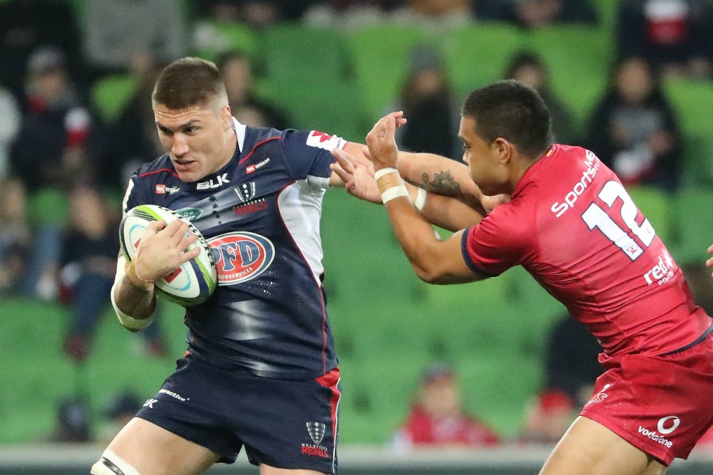 Sean McMahon is back in the Rebels starting XV. Photo: Getty Images
