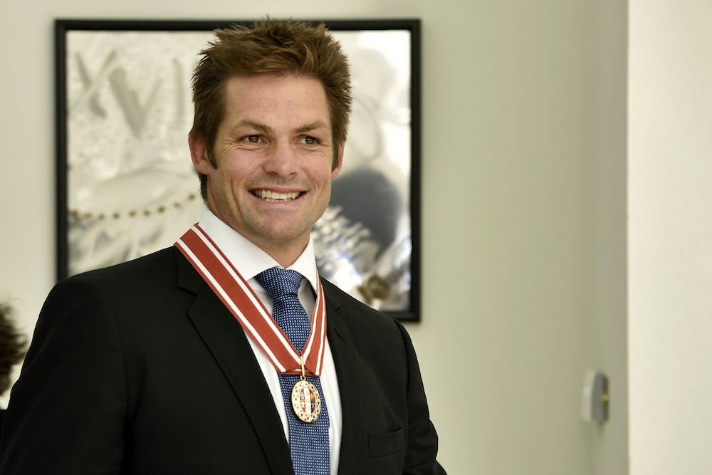 Richie McCaw receives Order of New Zealand. Photo: AFP