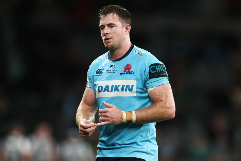 Jed Holloway has signed a new Super Rugby deal with the Waratahs. Photo: Getty Images