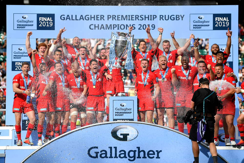 Saracens have been docked 35 competition points over salary cap breaches. Photo: Getty Images