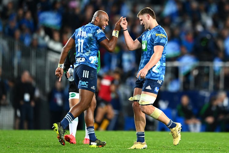 The Blues enter the Final as favourites after finishing top of Super Rugby Trans-Tasman. Photo: Getty Images