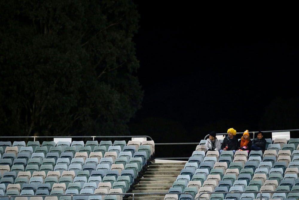 Brumbies crowds have dwindled in recent seasons. Photo: Getty Images