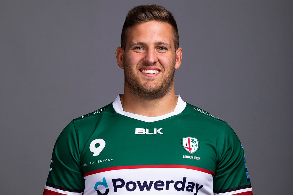 Dave Porecki has been with London Irish since 2016. Photo: Getty Images
