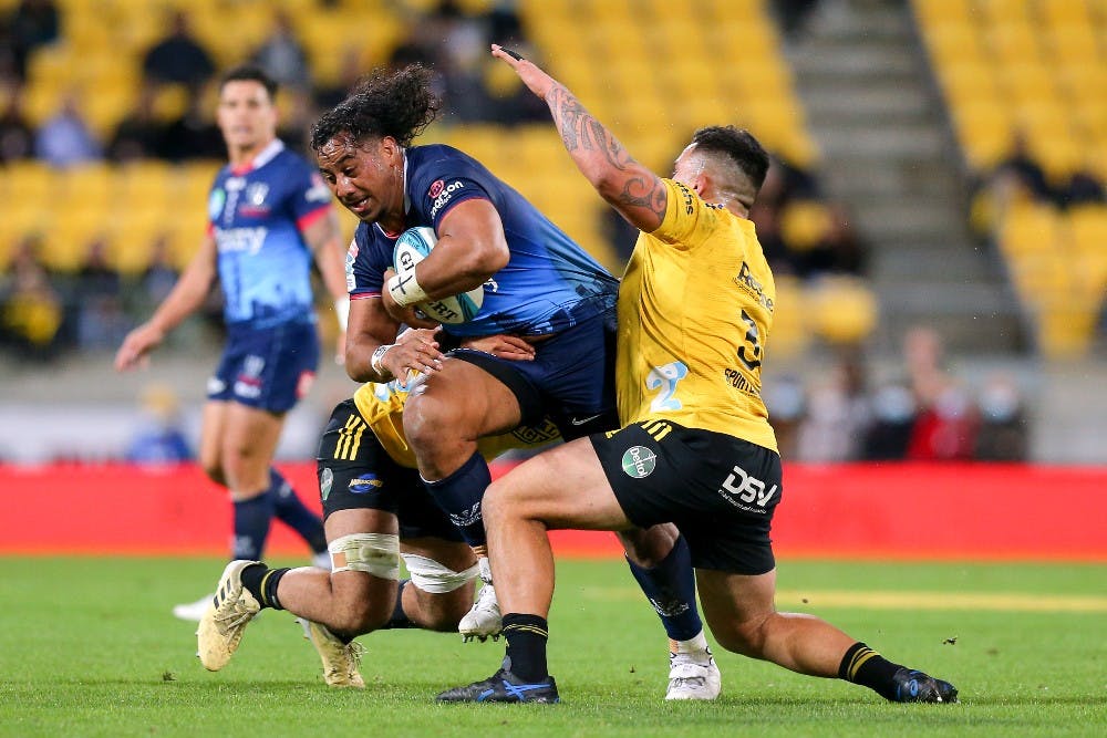 A tour-threatening hamstring injury to powerful Wallabies prop Pone Fa’amausili took gloss from Australia A’s 15-try shootout in Osaka tonight.  Photo: Getty Images
