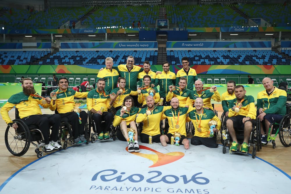 The Steelers have won back-to-back Paralympic gold. Photo: AFP