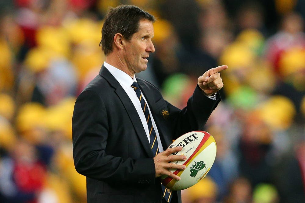 Robbie Deans believes there is a mental barrier holding the Wallabies back. Photo: Getty Images