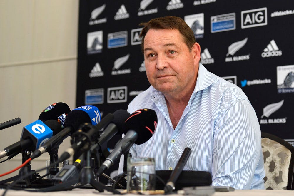 Steve Hansen says his South Africa counterpart is playing mind games. Photo: Getty Images
