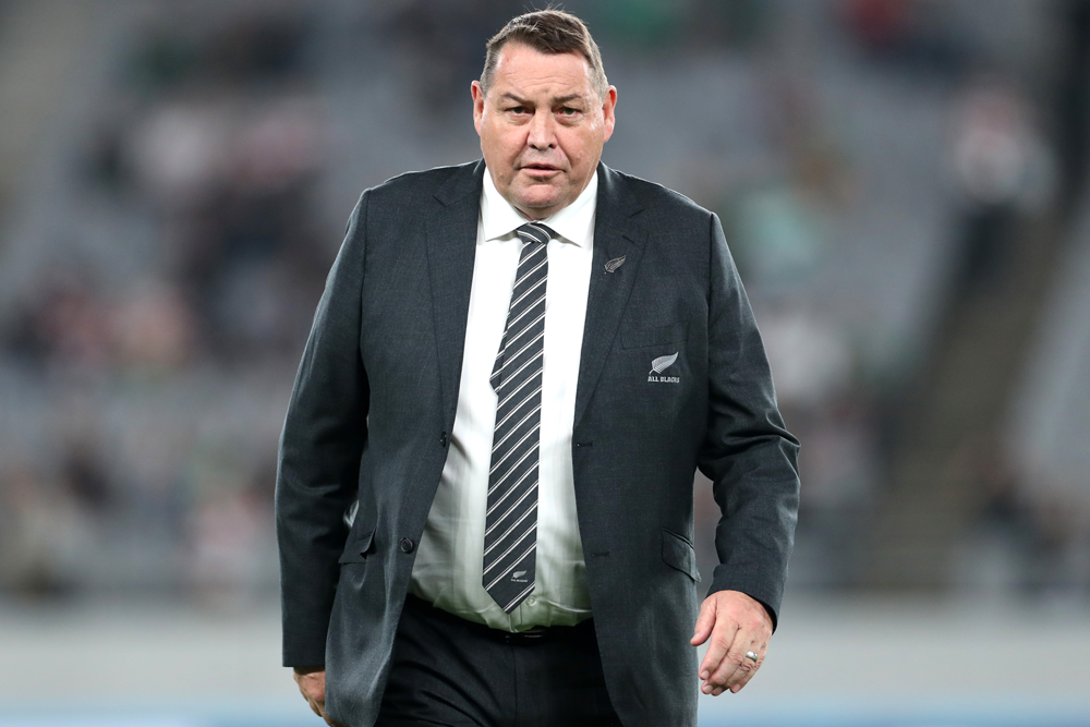 Steve Hansen wasn't buying into any England chat. Photo: Getty Images