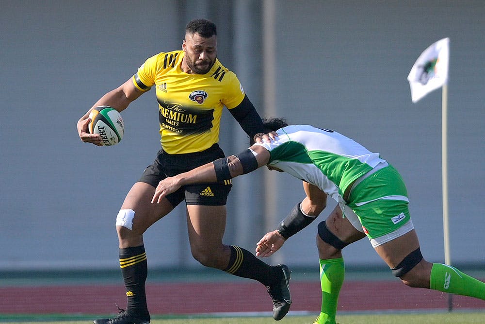 Samu Kerevi has been on fire for Suntory. Photo: Getty Images