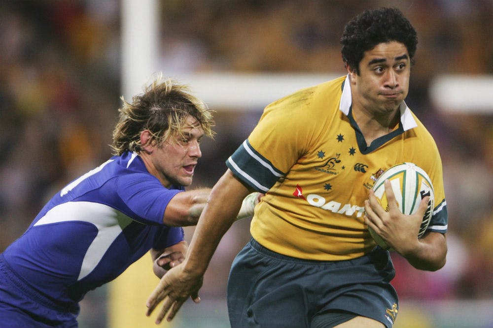 Former Wallaby Morgan Turinui has joined the Melbourne Rebels as an assistant coach. Photo: Getty Images