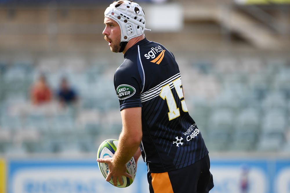 Mack Hansen in action for the Brumbies runners. Photo: Getty Images