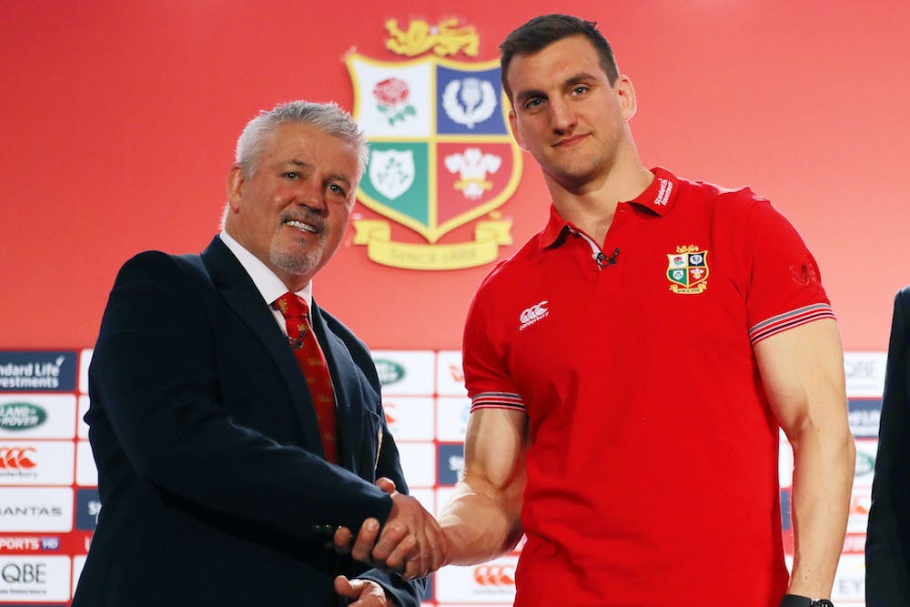 It's offical. Sam Warburton will lead the Lions. Photo: Getty Images