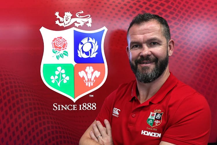 Andy Farrell was destined to lead the Lions. Photo: Getty Images