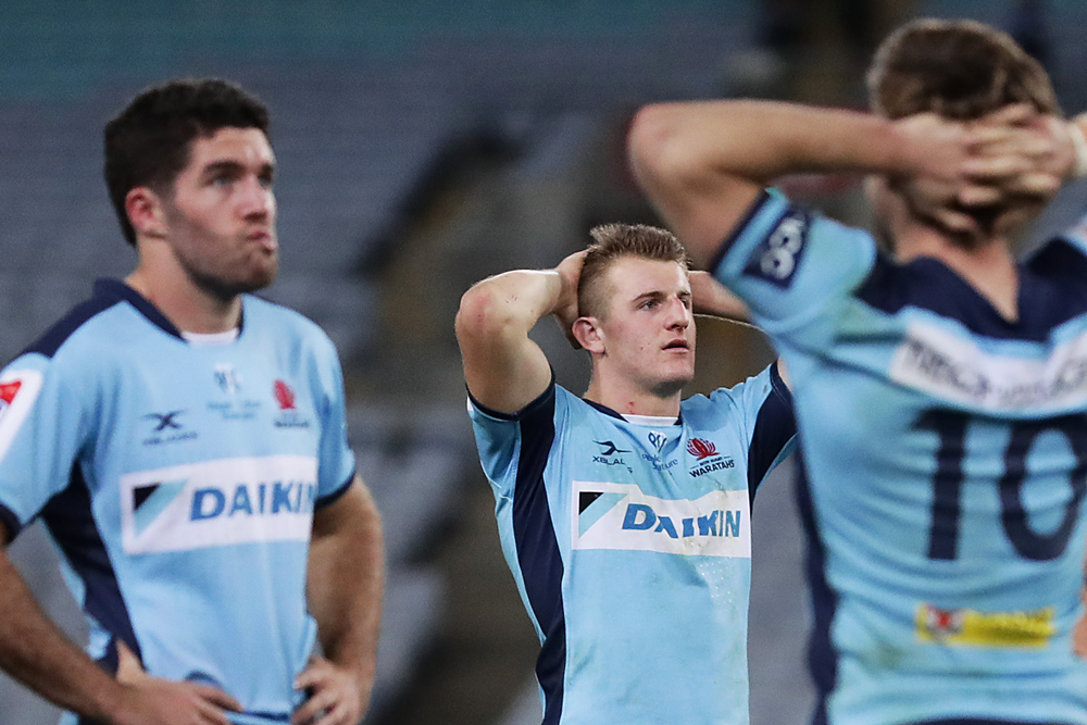 The Waratahs were disappointed with their round three heartbreaker. Photo: Getty Images