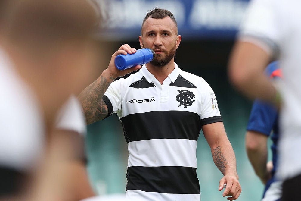 Quade Cooper is keen to stay in Brisbane. Photo: Getty Images