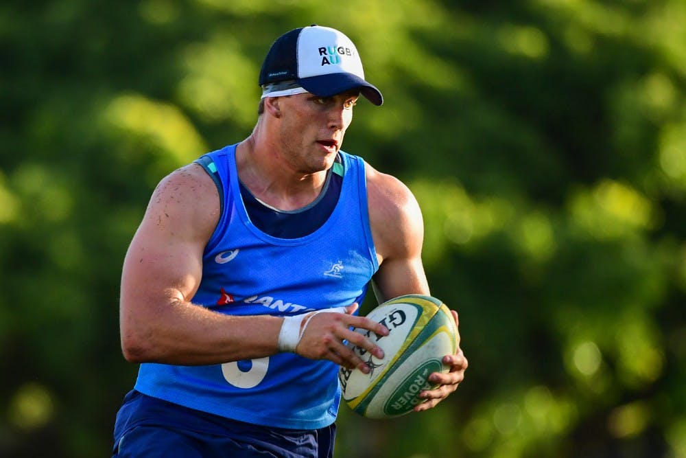 Will Harris is set to be handed his Waratahs starting debut this weekend. Photo: RUGBY.com.au/Stuart Walmsley