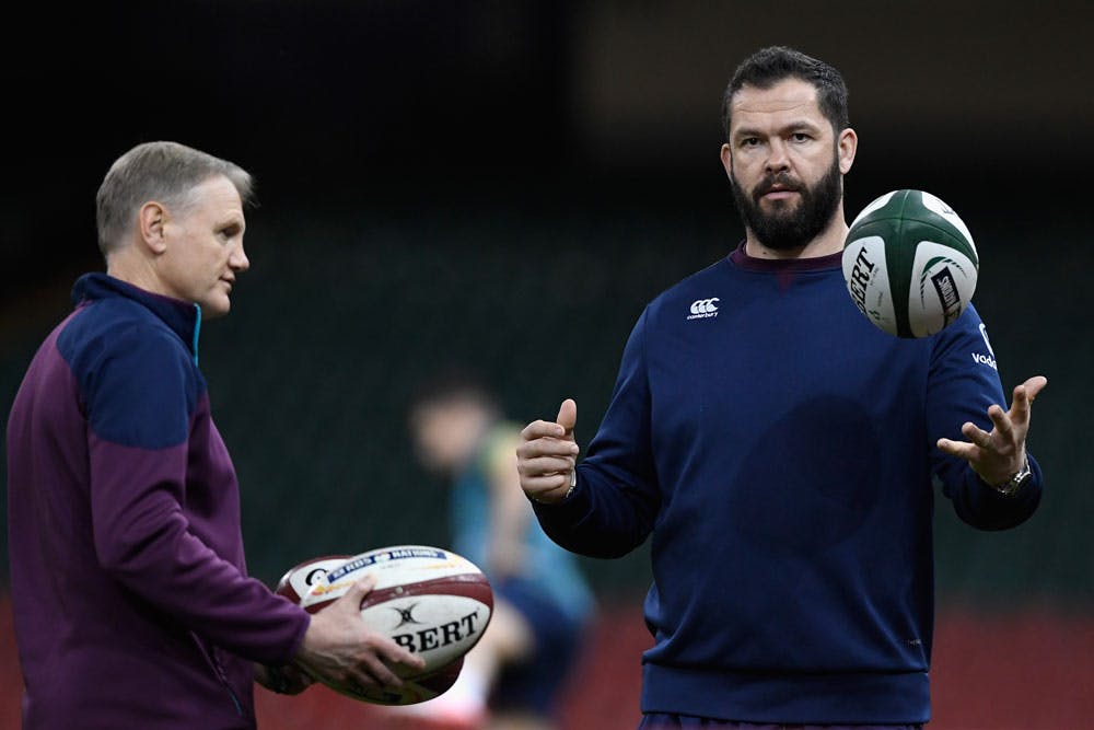 Andy Farrell will take over from Joe Schmidt in 2020. Photo: Getty Images