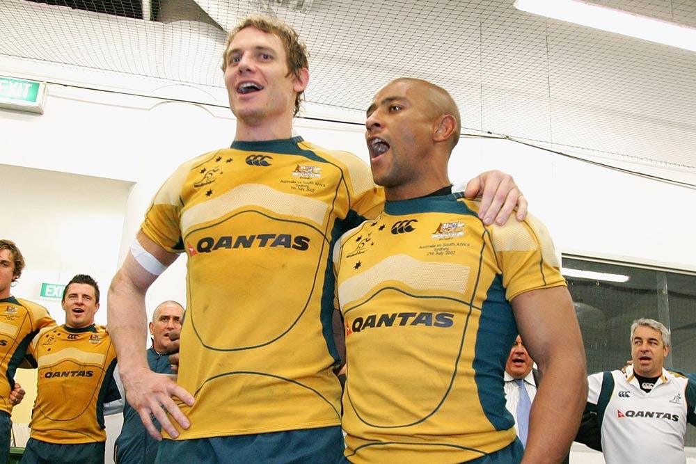 Can England scale the heights of these Wallabies greats? Photo: Getty Images
