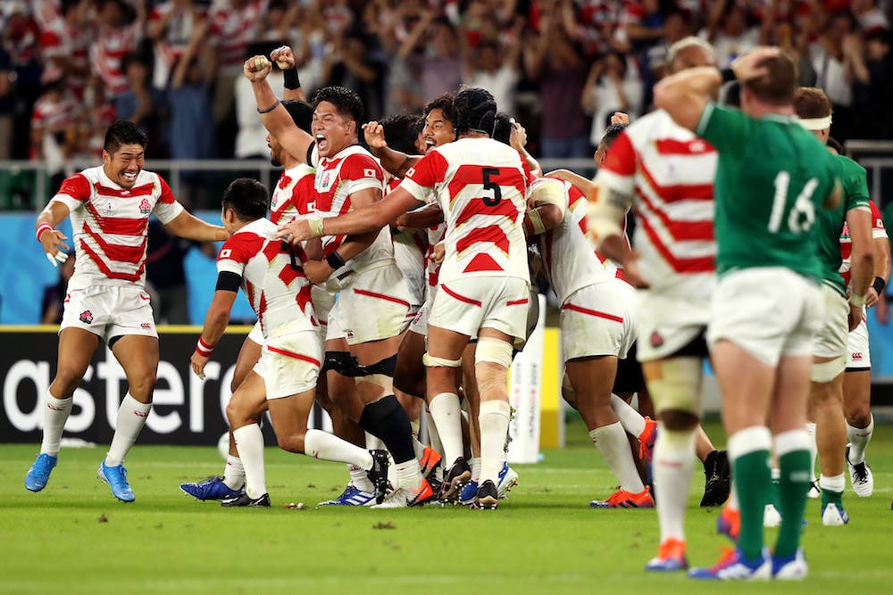 Japan have beaten Ireland. Photo: Getty Images