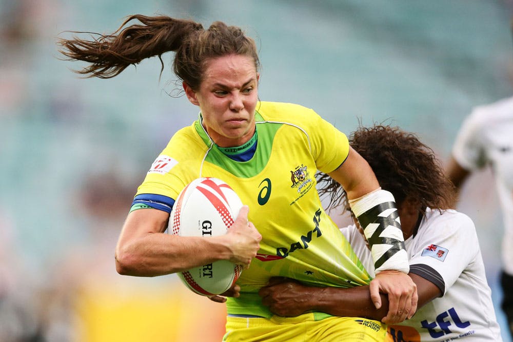 Chloe Dalton is stepping away from the Sevens program. Photo: Getty Images