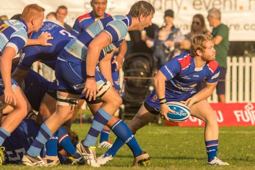 Waratah Matt Lucas worked off the bench for the Manly Marlins on the weekend. Photo: Manly Marlins 